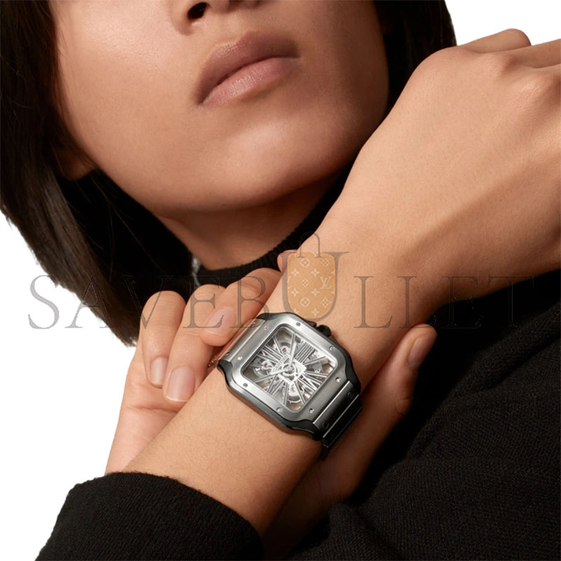 Ca*t1er SANTOS DE Ca*t1er SKELETON WATCH 39.8MM WHSA0027